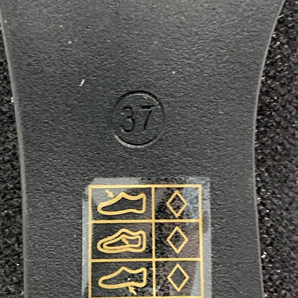 Nora Black Glitter by Taxi Shoes - Picture 6 of 8